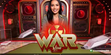 War Live Logo in 88 Lottery